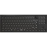 Keychron Q3 Barebone ISO Knob, Gaming-Tastatur schwarz, Hot-Swap, Aluminiumrahmen, RGB