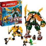 LEGO 71794 Ninjago Lloyds und Arins Training-Mechs, Konstruktionsspielzeug