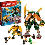 LEGO 71794 Ninjago Lloyds und Arins Training-Mechs, Konstruktionsspielzeug 