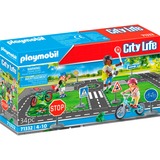 PLAYMOBIL 71332 City Life Fahrradparcours, Konstruktionsspielzeug 