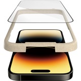 PanzerGlass Bildschirmschutz Ultra-Wide Fit, Schutzfolie transparent, iPhone 14 Pro
