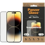 PanzerGlass Bildschirmschutz Ultra-Wide Fit, Schutzfolie transparent, iPhone 14 Pro