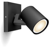 Philips HUE White Ambiance Runner Einzelspot, LED-Leuchte schwarz, inkl. Dimmschalter