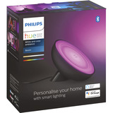 Philips HUE White & Color Ambiance Bloom Tischleuchte, LED-Leuchte schwarz