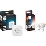 White Ambiance GU10 + Bridge, LED-Lampe