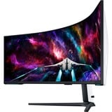 SAMSUNG Odyssey Neo G95NC S57CG954NU, Gaming-Monitor 145 cm (57 Zoll), weiß/schwarz, UWUHD, VA, AMD Free-Sync, G-Sync kompatibel, 240Hz Panel