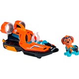 Spin Master Paw Patrol Mighty Kinofilm - Basis Fahrzeug von Zuma mit Welpenfigur, Spielfahrzeug 