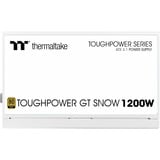 Thermaltake Toughpower GT Snow 1200W, PC-Netzteil weiß, 2x 12-Pin High Power GPU, 5x PCIe, Kabelmanagement, 1200 Watt