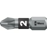 Wera Kraftform Kompakt 20 RA-R, Bit-Satz schwarz/grün, 6-teilig, 1/4", mit Ratschenfunktion und Rapidaptor Schnellwechselfutter