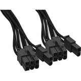 be quiet! Power Kabel CP-6620 2x PCle 6 + 2, Kabelmanagement schwarz, 60cm