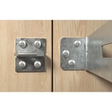 fischer Spanplattenschraube ClassicFast II 6,0x100 Senkkopf TX 100 Stück, mit Teilgewinde, verzinkt