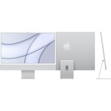 Apple iMac 59,62 cm (24") M1 8-Core mit Retina 4,5K Display CTO, MAC-System silber, macOS Ventura, Griechisch