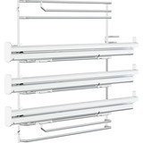 BEKO 3-fach Teleskopvollauszug, Backofenauszug silber