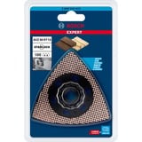 Bosch Professional Expert Carbide Schleifplatte AVZ 90 RT10 MultiMaterial, Ø 90mm, Schleifscheibe Starlock, K100