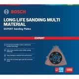 Bosch Professional Expert Carbide Schleifplatte AVZ 90 RT10 MultiMaterial, Ø 90mm, Schleifscheibe Starlock, K100
