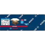 Bosch Professional Expert M480 Netzstruktur-Schleifblatt 93 x 186mm, K100 50 Stück, für Schwingschleifer