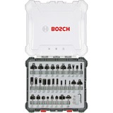 Bosch Professional Fräser-Set, 30-teilig 6mm-Schaft