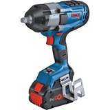 Bosch Professional PRO Akku-Schlagschrauber BITURBO GDS 18V-1000 C Professional, 18Volt blau/schwarz, 2x Akku ProCORE18V 8,0Ah, Bluetooth Modul, 1/2", in L-BOXX