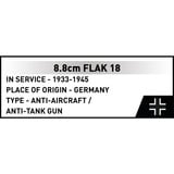 COBI 8.8 cm Flak 18, Konstruktionsspielzeug 