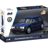 COBI Volkswagen Golf GTI (1976-1983), Konstruktionsspielzeug blau, Maßstab 1:35