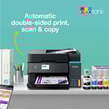 Epson EcoTank ET-3950, Multifunktionsdrucker schwarz, Scan, Kopie, USB, LAN, WLAN, Duplex (Druck)