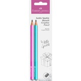 Faber-Castell Bleistiftset Jumbo Sparkle Herbst 2 Stück