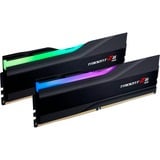 G.Skill DIMM 48 GB DDR5-8400 (2x 24 GB) Dual-Kit, Arbeitsspeicher schwarz, F5-8400J4052G24GX2-TZ5RK, Trident Z5 RGB, INTEL XMP