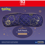 HORI Gesteppte Tragetasche (Psiana und Nachtara) violett/gold, für Nintendo Switch 2 / Switch / Switch OLED