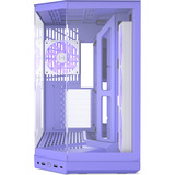 HYTE Y50 Taro Milk, Tower-Gehäuse violett, Tempered Glass x 3
