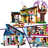 LEGO 42620 Friends Ollys und Paisleys Familien Haus, Konstruktionsspielzeug 