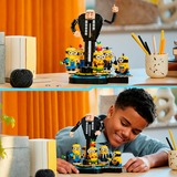 LEGO 75582 Minions Gru und die Minions aus LEGO Steinen, Konstruktionsspielzeug 