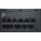 MSI PRO A1000PL PCIE5 1000W, PC-Netzteil schwarz/weiß, 1x 12-Pin High Power GPU, 3x PCIe, Kabelmanagement, 1000 Watt