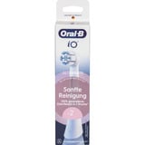 Oral-B Oral-B iO Sanfte Reinigung 2er, Aufsteckbürste weiß, für empfindliche Bereiche und gesünderes Zahnfleisch