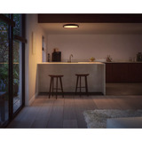 Philips HUE White Ambiance Aurelle runde Panelleuchte, LED-Leuchte schwarz