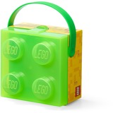 Room Copenhagen LEGO Box mit Griff , Aufbewahrungsbox hellgrün/transparent