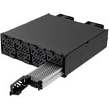 SilverStone FSM08B-MS, Laufwerksgehäuse schwarz