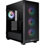 Thermaltake S250 ARGB , Tower-Gehäuse schwarz, Tempered Glass