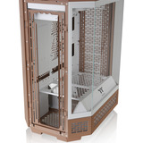 Thermaltake The Tower 600 Mocha Mousse, Tower-Gehäuse hellbraun, Tempered Glass x 3