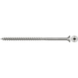 fischer Spanplattenschraube PowerFast II 5,0x120 Senkkopf TX 100 Stück, mit Teilgewinde, Edelstahl A2