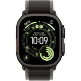 Apple Watch Ultra 3, Smartwatch schwarz, 49 mm, Trail Loop schwarz/kohlegrau M/L, Titangehäuse, Cellular