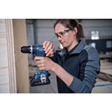 Bosch Professional Akku-Schlagbohrschrauber GSB 18V-90 C Professional solo, 18Volt blau/schwarz, ohne Akku und Ladegerät, in L-BOXX