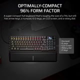Corsair Vanguard PRO 96, Gaming-Tastatur schwarz, DE-Layout, Corsair MGX Hyperdrive