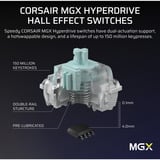 Corsair Vanguard PRO 96, Gaming-Tastatur schwarz, DE-Layout, Corsair MGX Hyperdrive