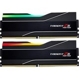 G.Skill DIMM 32 GB DDR5-8000 (2x 16 GB) Dual-Kit, Arbeitsspeicher schwarz, F5-8000J3848H16GX2-TZ5NR, Trident Z5 Neo RGB, AMD EXPO