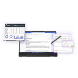 Lenovo ThinkPad T14s 2-in-1 G1 (21R3005WGE), Notebook schwarz, Intel® Core™ Ultra 7 255U, Intel® Graphics, 32 GB LPDDR5X, 1 TB (1 TB SSD), Windows 11 Pro