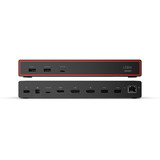 Lenovo ThinkPad USB4 Smart Dock 5500, Dockingstation schwarz, 135W