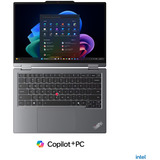 Lenovo ThinkPad X1 2-in-1 G11 Aura Edition (21V9005SGE), Notebook grau, Intel® Core™ Ultra 7 355, Intel® Graphics, 32 GB LPDDR5X, 1 TB (1 TB SSD), Windows 11 Pro