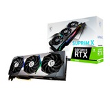 MSI GeForce RTX 3090 SUPRIM X 24G, Grafikkarte 3x DisplayPort, 1x HDMI 2.1