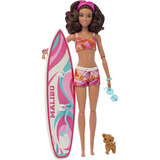 Mattel Barbie Surf-Puppe & Accy 