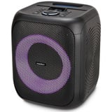 Medion Life S61991 Partylautsprecher schwarz, Bluetooth, Lichteffekte, Karaoke